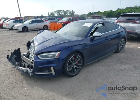 2018 Audi S5 3.0T Premium Plus из США, поврежденный, VIN WAUC4CF5XJA061953